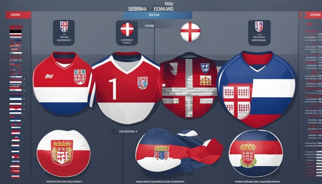 Serbia vs England head to head statistics