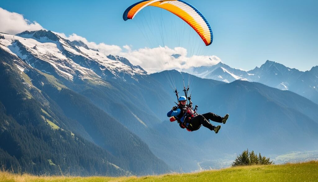 paragliding time allocation