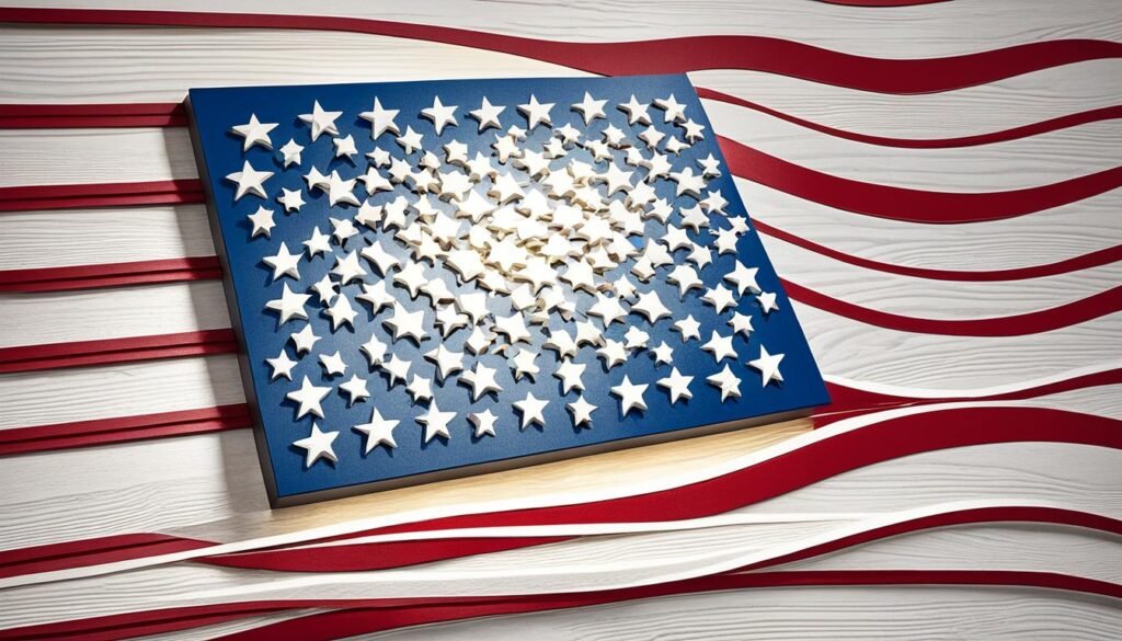 stars and stripes art