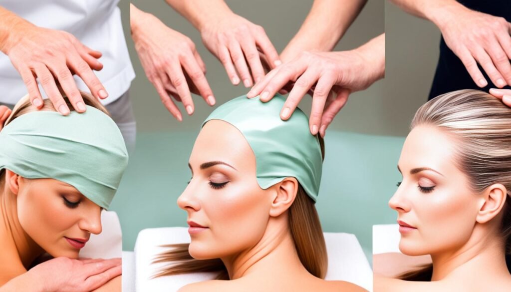 types of scalp massage