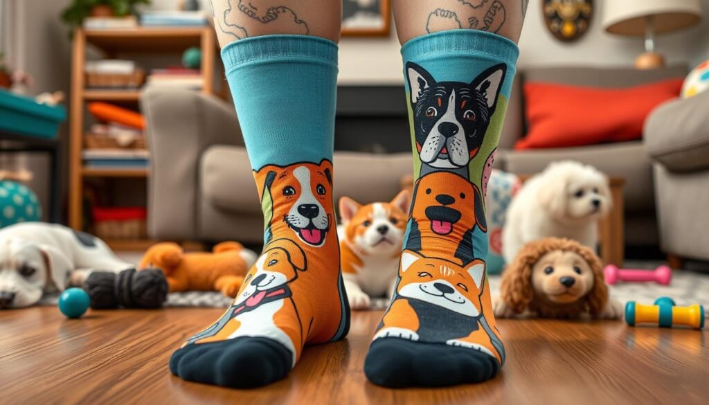 Custom pet socks for pet lovers