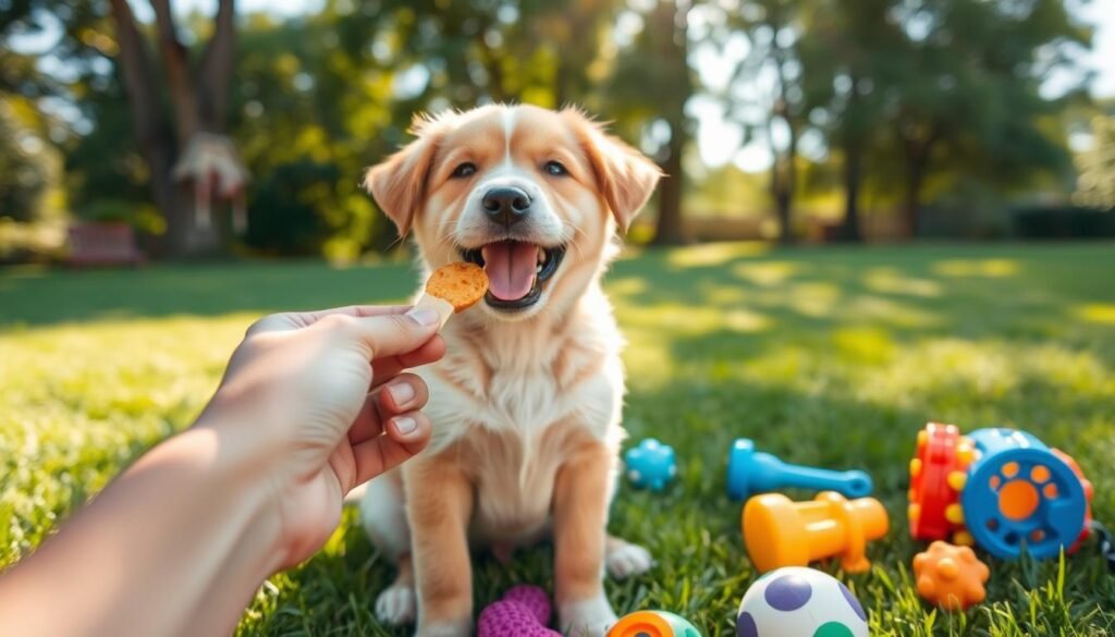 positive reinforcement in puppy training