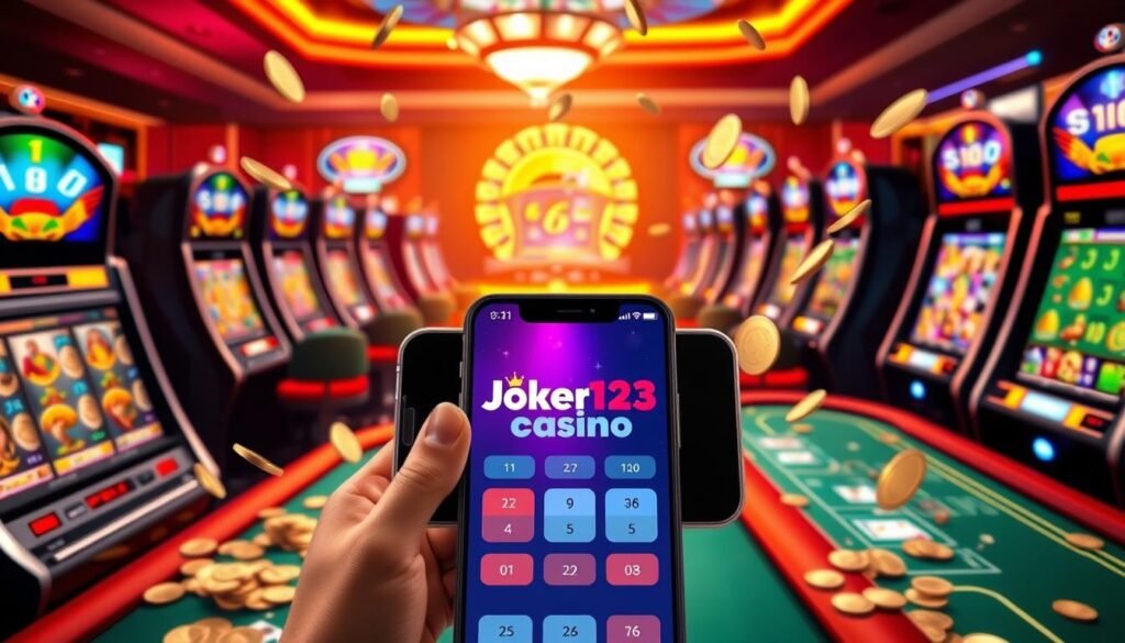 Benefits of playing on the Joker123 Casino app