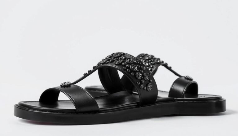 Stylish Black Sandals: Comfort Meets Fashion